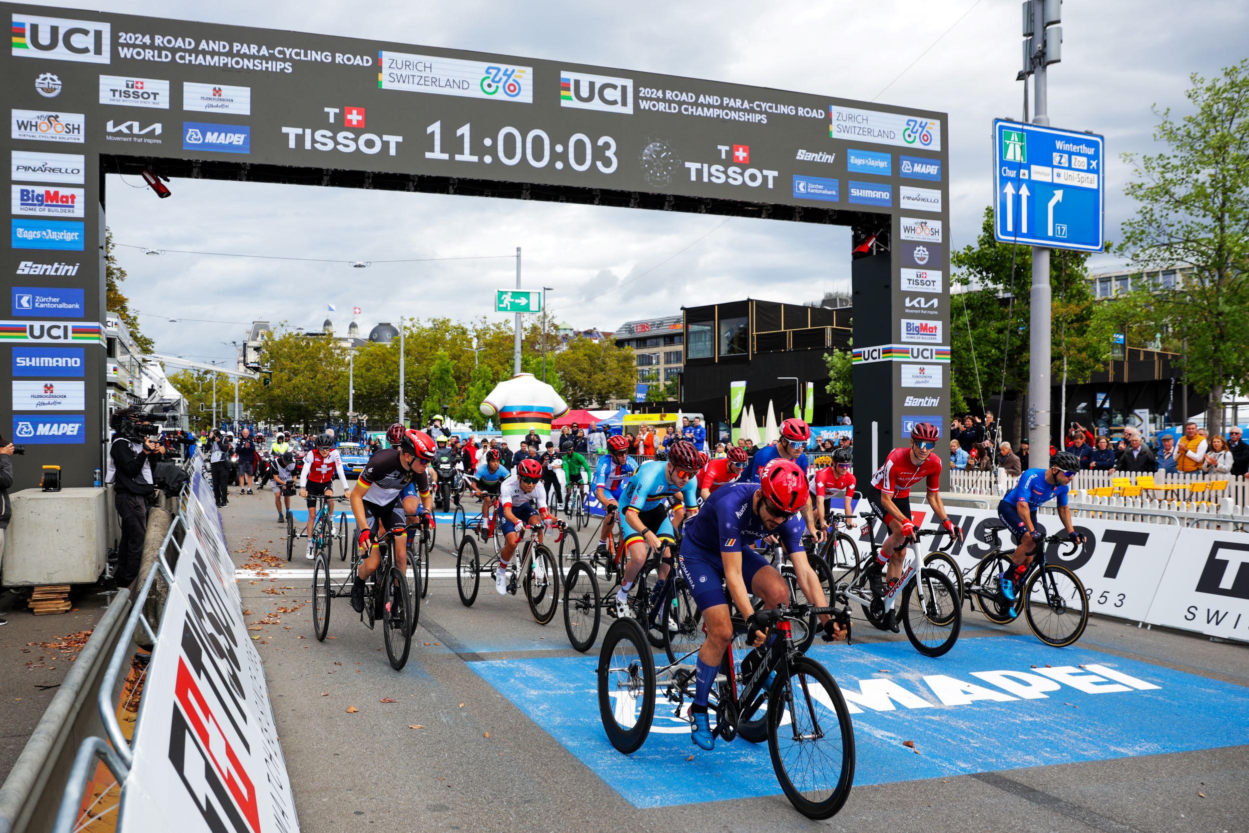 6 medailles pour les cyclistes belges aux mondiaux de Zurich Paralympic Team Belgium